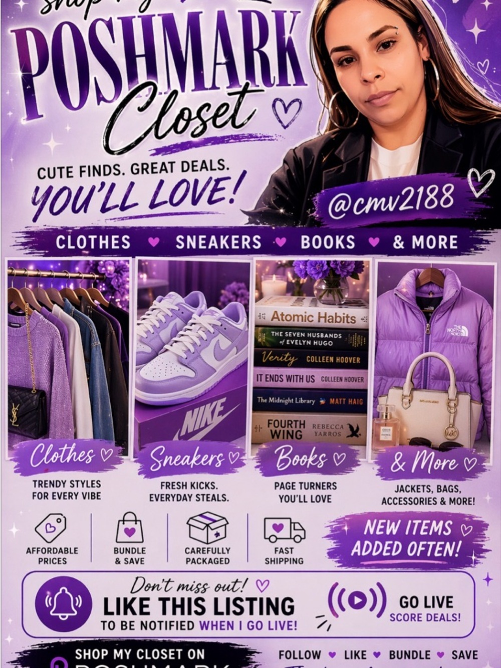 Live Listing Flyer. LIKE THIS FLYER TO BE NOTIFIED